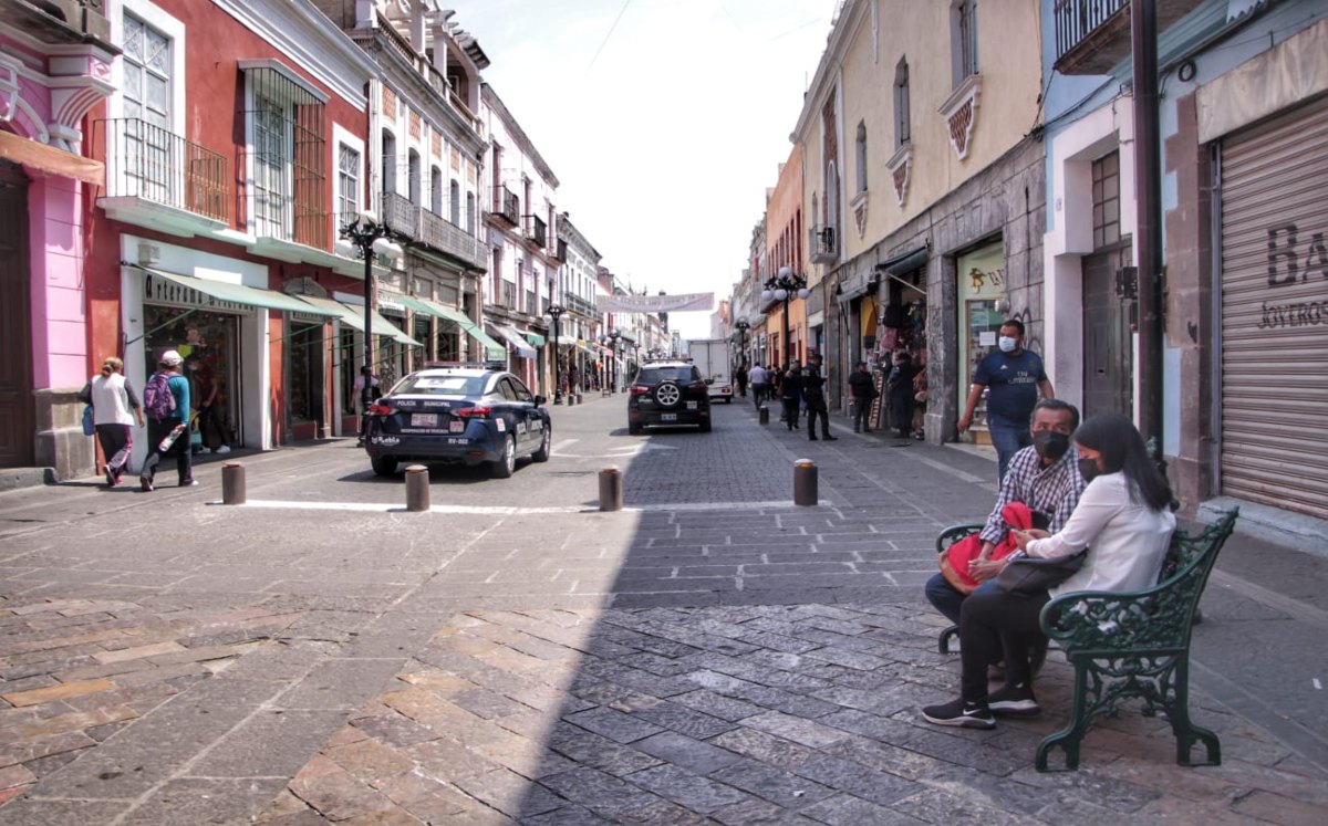 Calle 6 Oriente del Centro Histórico de Puebla | Melanie Torres