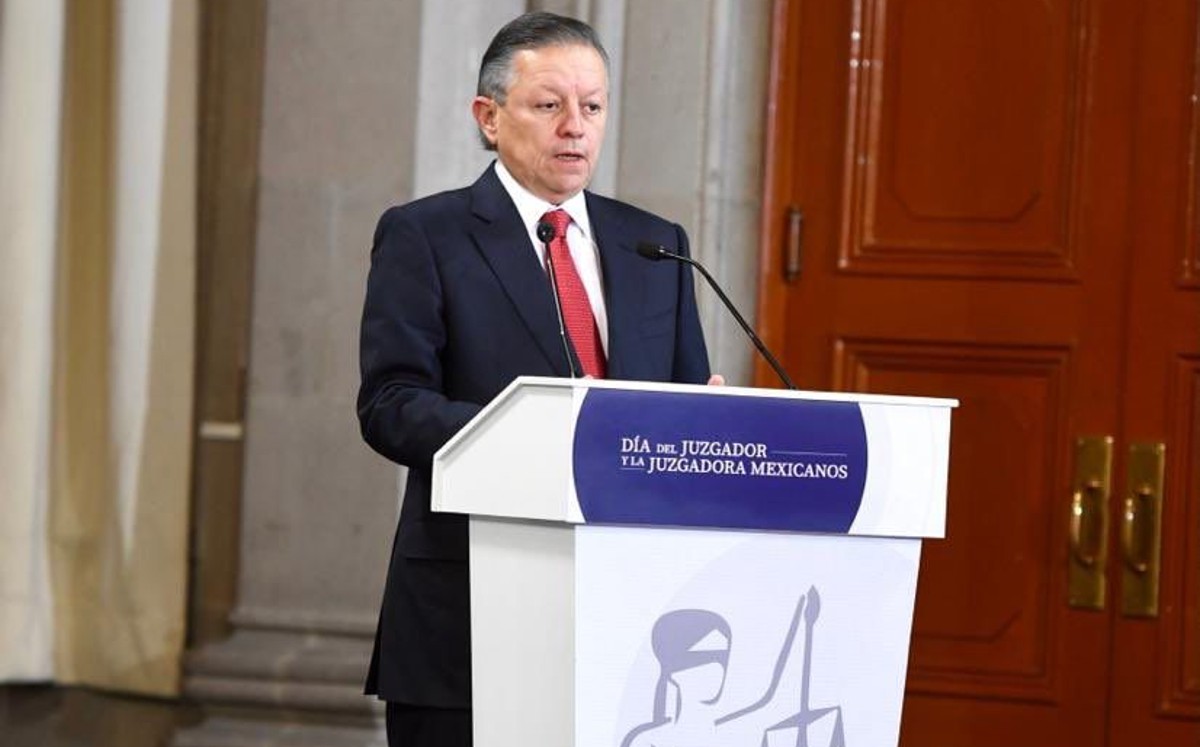 El Estado de derecho y las vías jurídicas deben de ser el canal para resolver los conflictos, indicó Zaldívar. | Especial