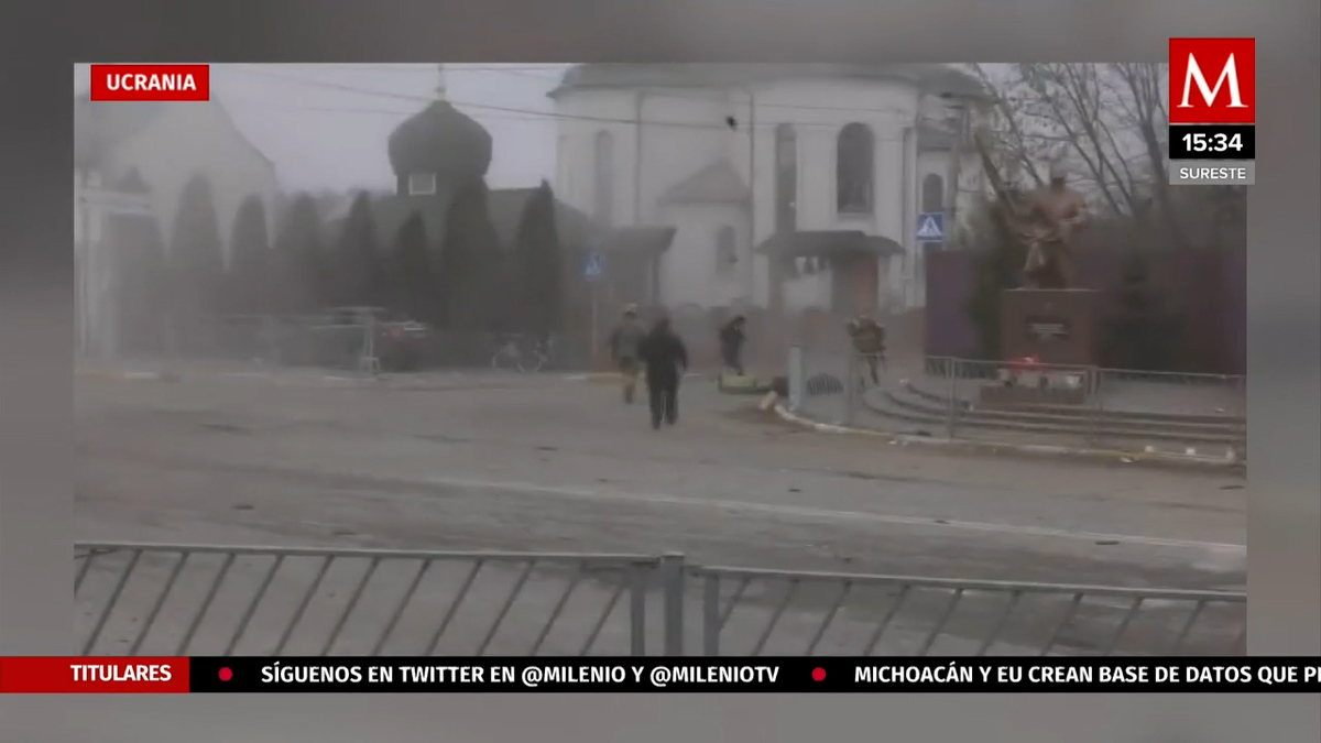 Familia muere tras el impacto de un mortero ruso en la ciudad de Kiev