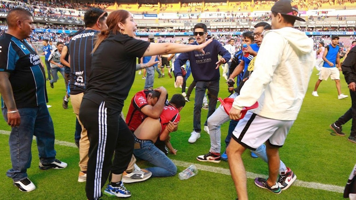 Fiscalía de Querétaro abre investigación por riña en Estadio 'La Corregidora'