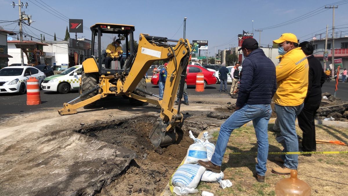Hasta hoy acudieron autoridades a repararla.