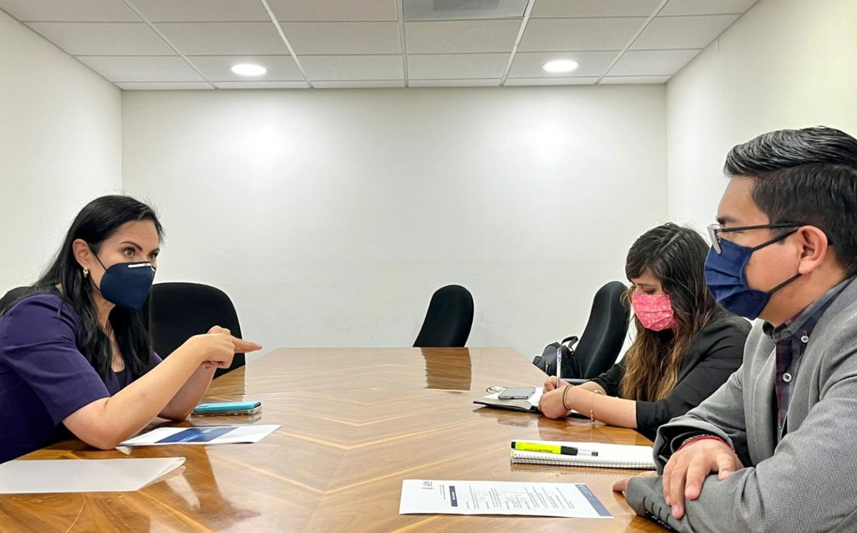La presidenta municipal Alejandra Gutiérrez Campos se reunió con autoridades de la Comisión Nacional del Agua (Conagua) en la Ciudad de México / Archi