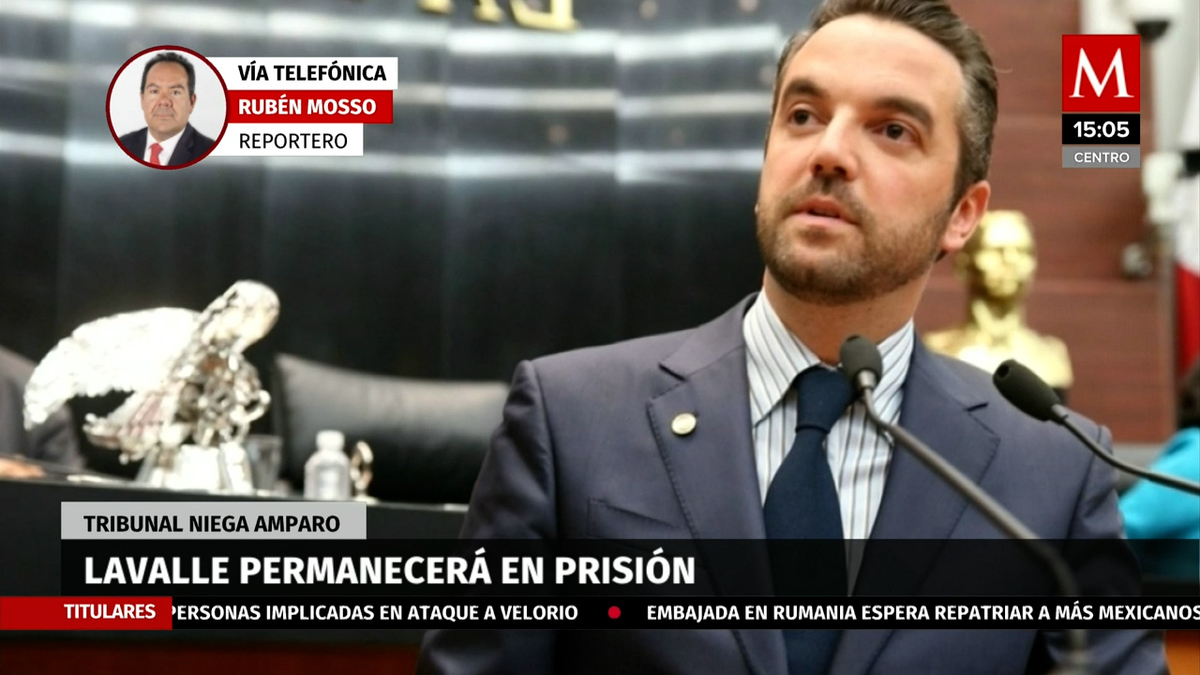 Senador Jorge Luis Lavalle continuará en prisión en CdMx