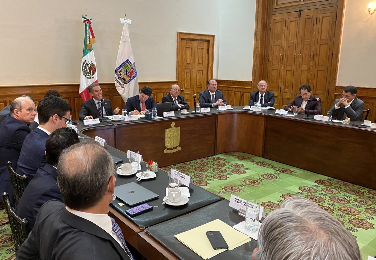 Sesión del Consejo Nuevo León. (Especial)