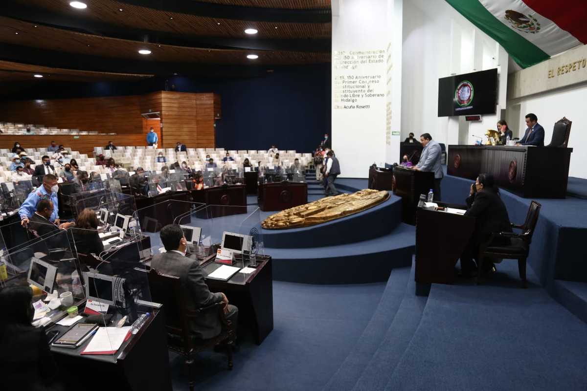 Sesión ordinaria 35 de la LXV Legislatura del Congreso del Estado de Hidalgo. (Jorge Sánchez)