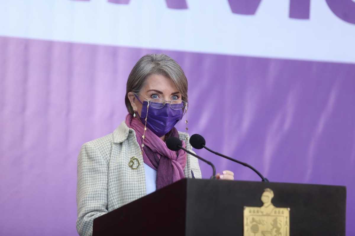 Alicia Leal, titular de la Secretaría de la Mujer. Foto: Raúl Palacios.