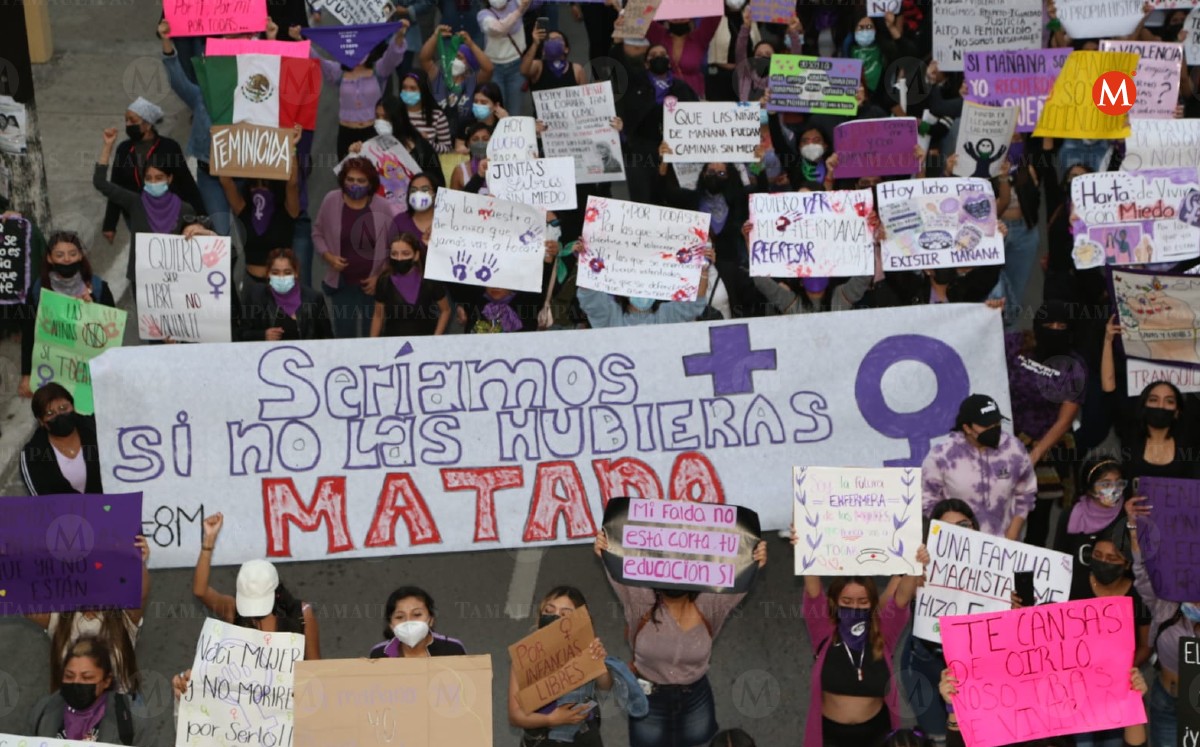 Exigen justicia en los casos de violencia contra la mujer en la zona sur de Tamaulipas. (Yazmín Sánchez)