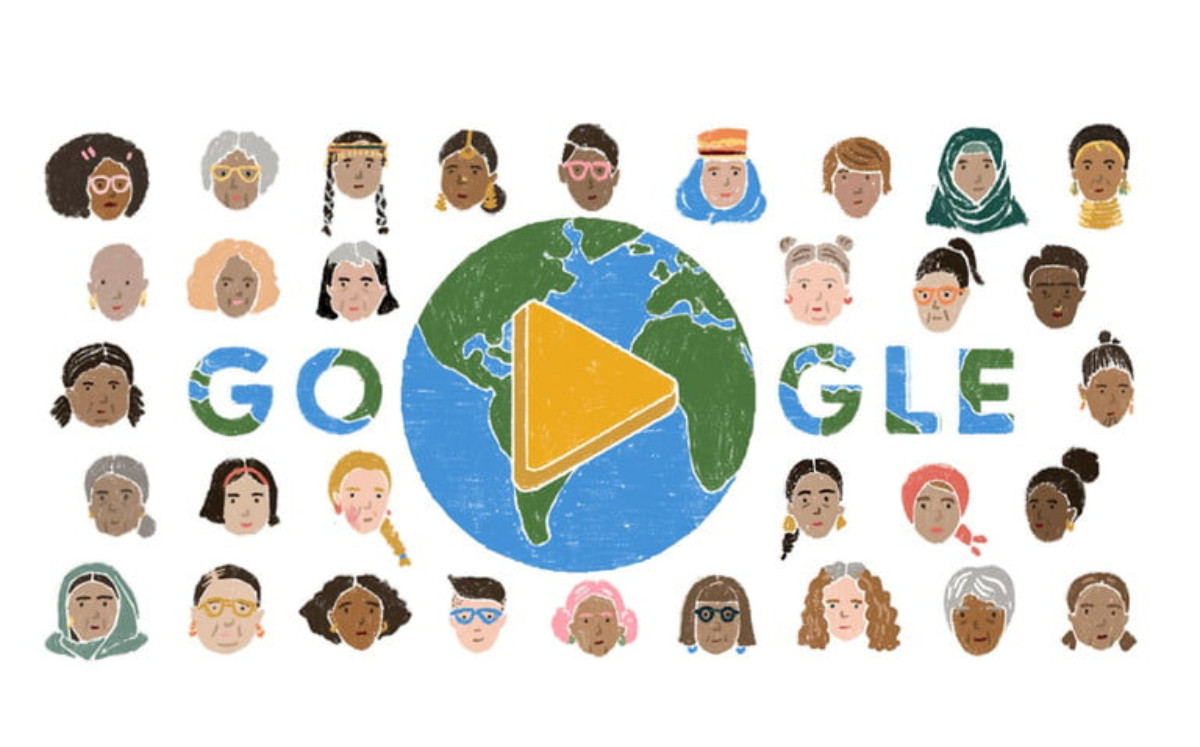 8M: Google conmemora el  Día Internacional de la Mujer con el doodle de hoy |Especial