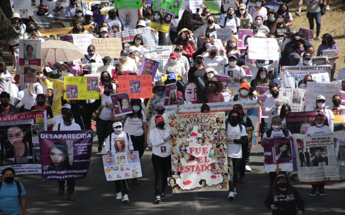Inician marchas feministas en Puebla | Andrés Lobato