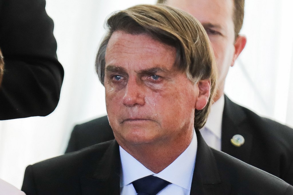Jair Bolsonaro busca su reelección como presidente de Brasil. (AFP)