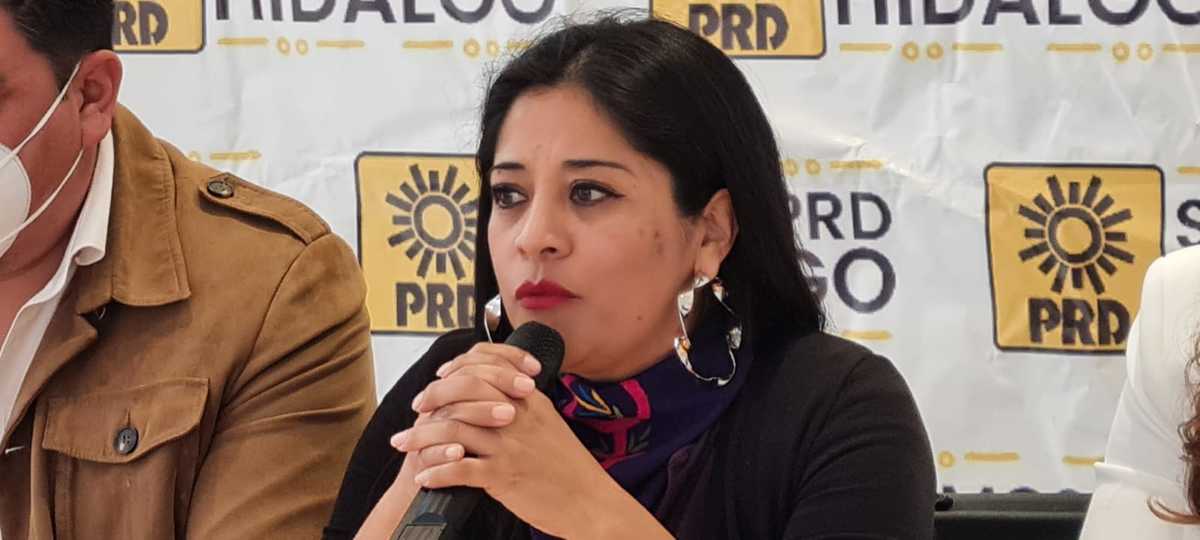 Lilia Salas Rubio directora de Derechos Humanos del PRD Hidalgo (Teodoro Santos)