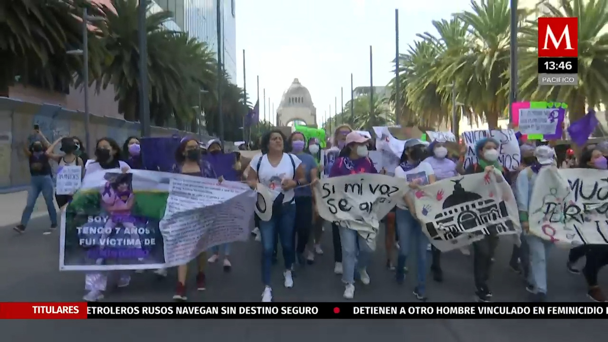 Martí Batres sobre el transcurso de la marcha del 8M en CDMX