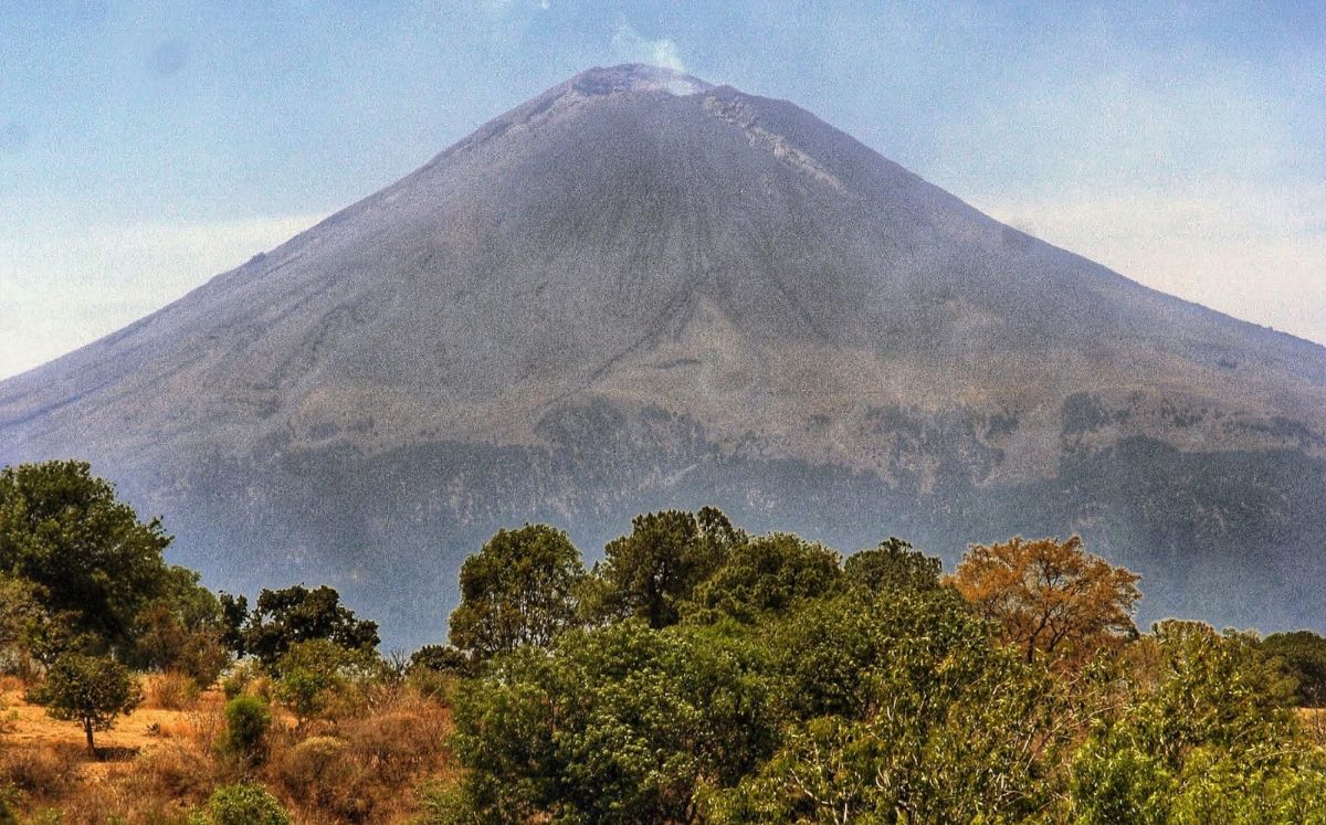 Vista del Popocatépetl desde Santiago Xalitzintla | Andrés Lobato