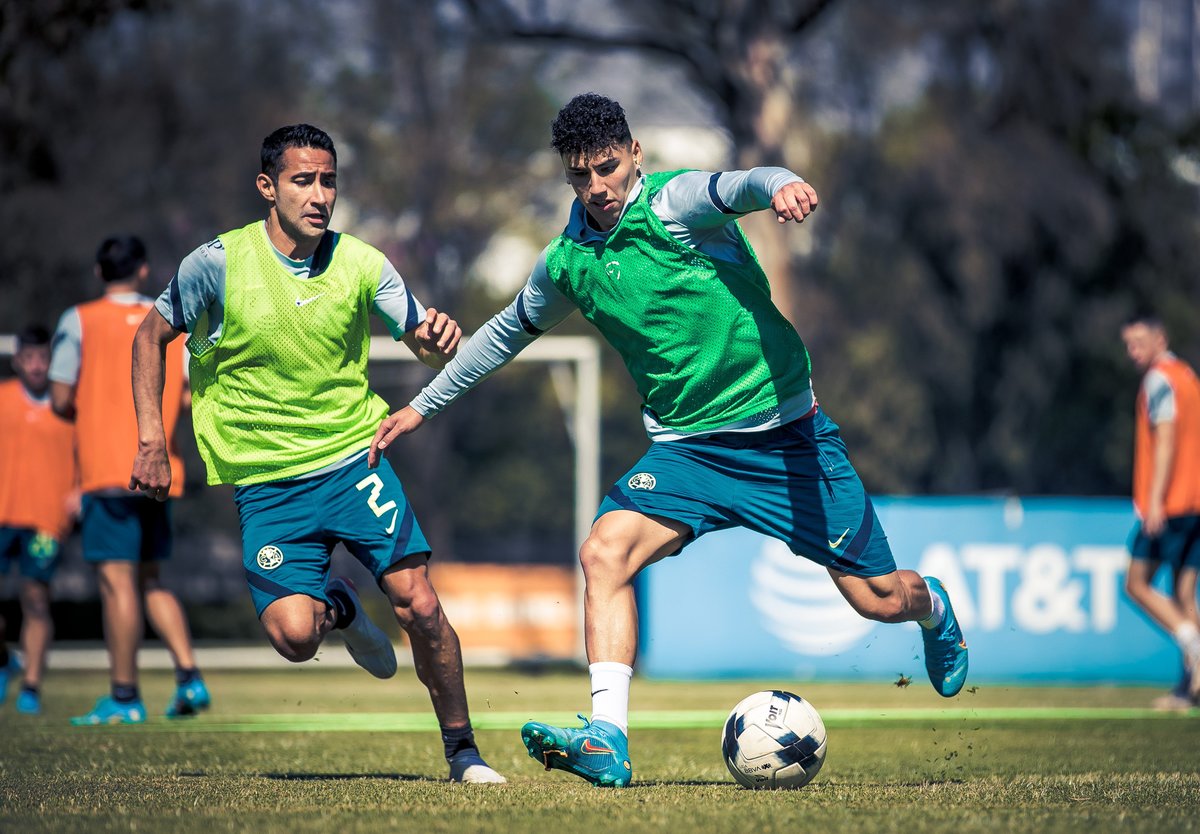 América prepara el Clásico ante Chivas (Twitter)