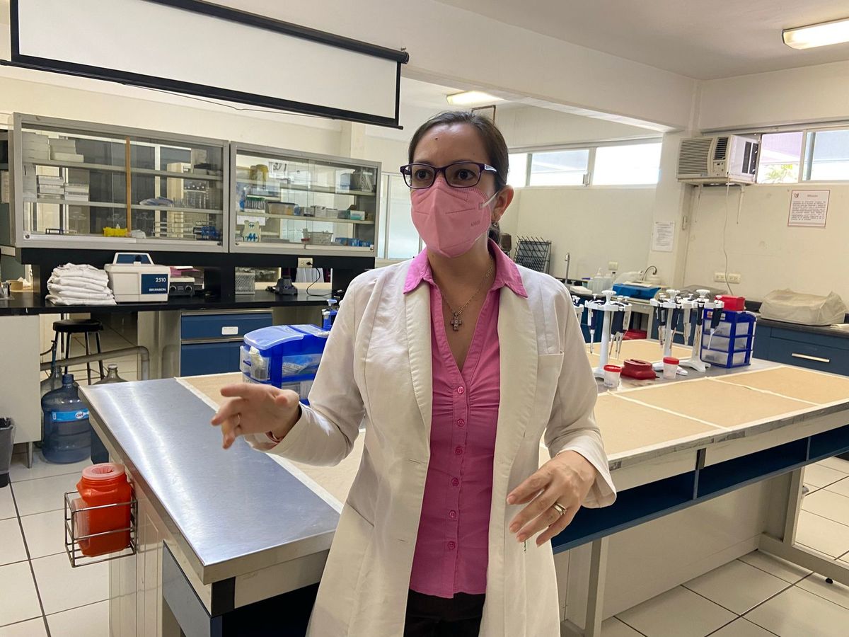 Karla Núñez, investigadora en la Facultad de Medicina y Nutrición de la UJED. (Gilberto Lastra)