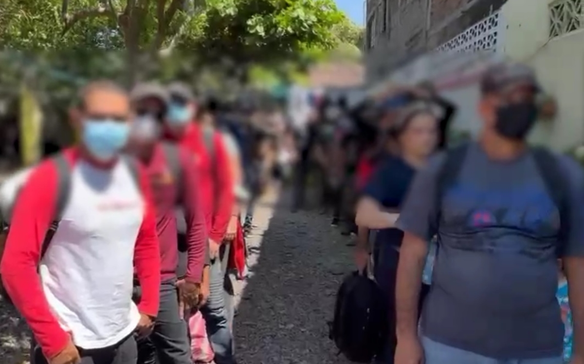 Los migrantes no contaban con documentos para permanecer en México. (Especial)