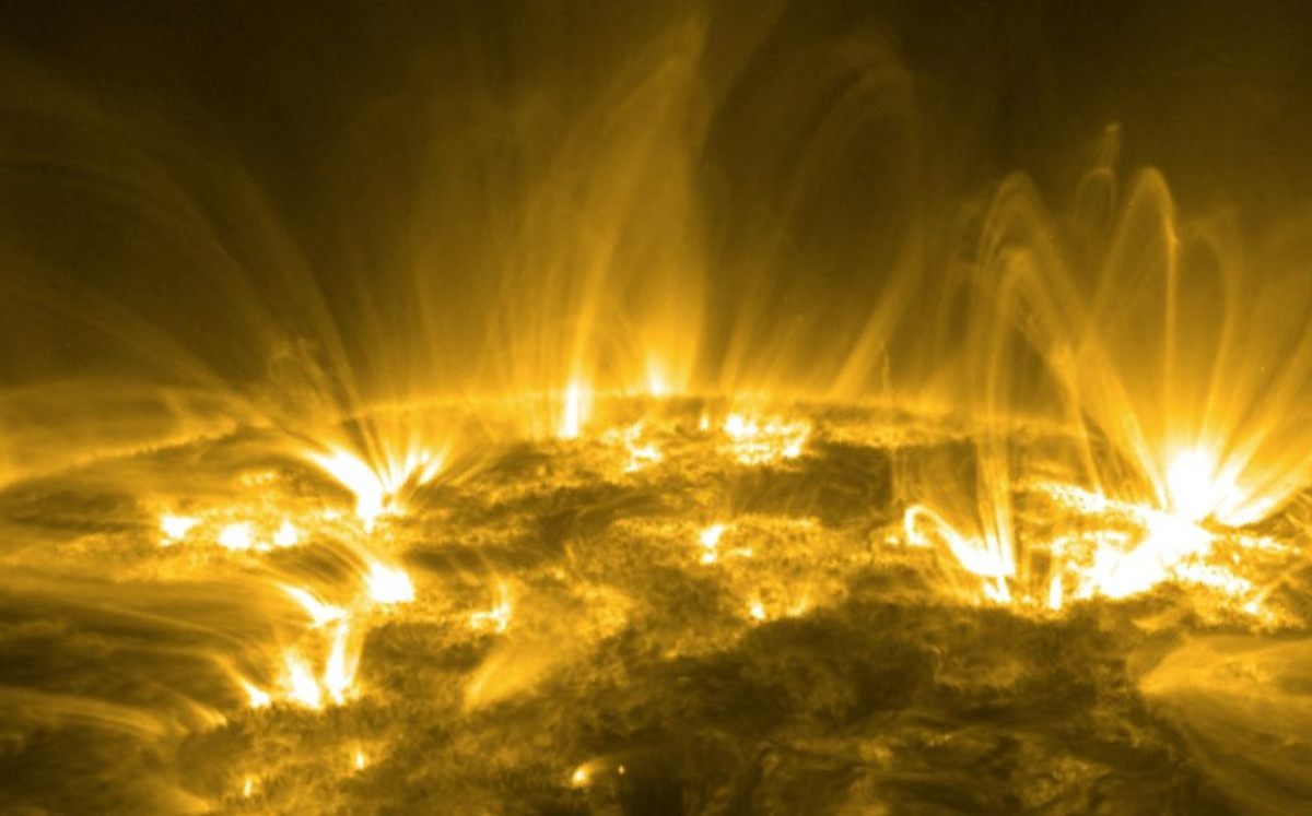 Primera observación de fusión de puntos calientes en un magnetar