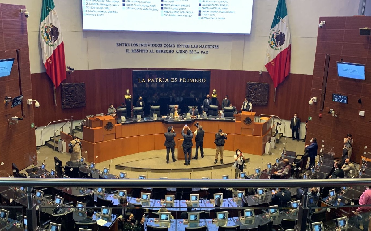 Las senadoras no acudieron al recinto para solidarizarse con el paro de mujeres. | Silvia Arellano