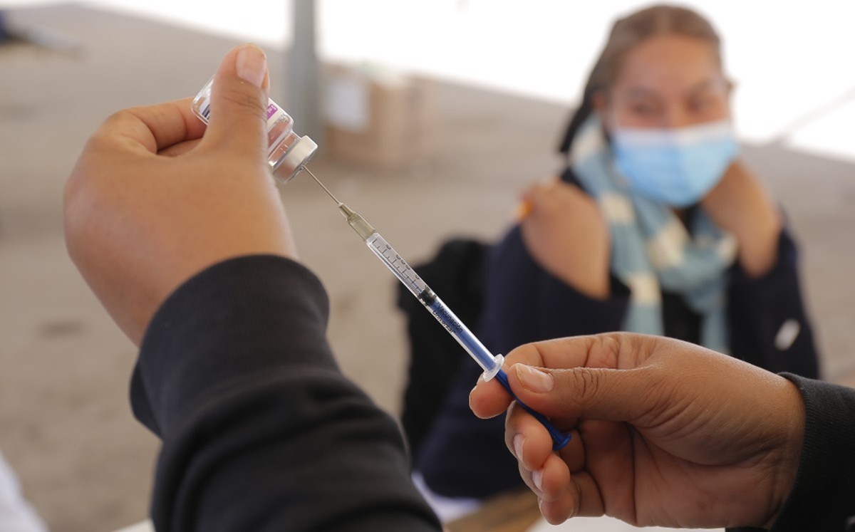 Sin vacunarse contra covid 40 por ciento de la población en Tamaulipas