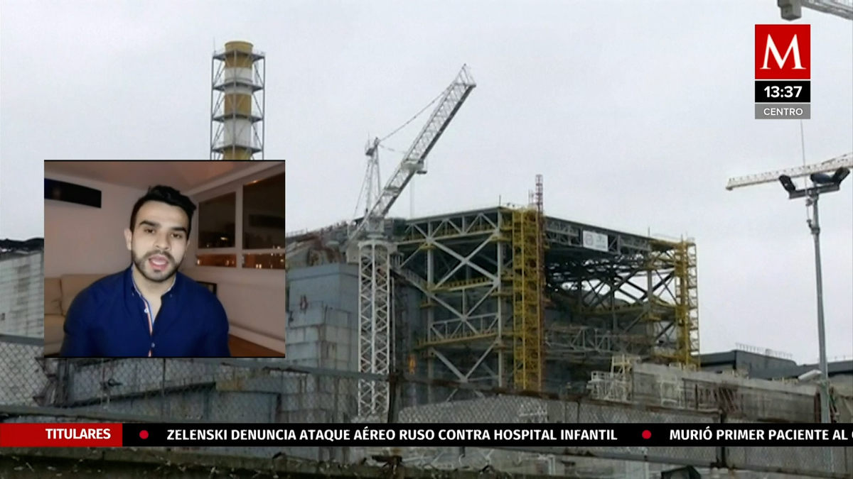 Ucrania en riesgo por nivel de radiación en Chernóbil; Rusia