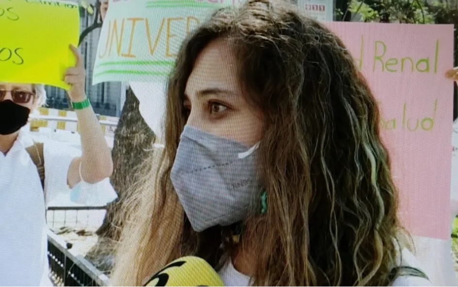 A los 25 años Daniela, fue diagnosticada con insuficiencia renal, (Rosario Álvarez)