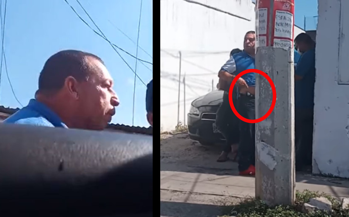 Aseguran que papá de Ocatavio Ocaña amenazó con pistola a personas en Tabasco |Especial
