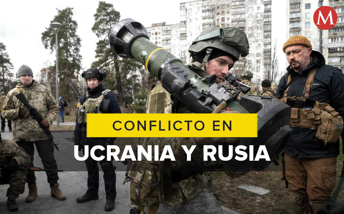 El conflicto sigue aumentando entre las fuerzas de Ucrania y Rusia. | Foto: AP; Diseño: Margarita Salmoran