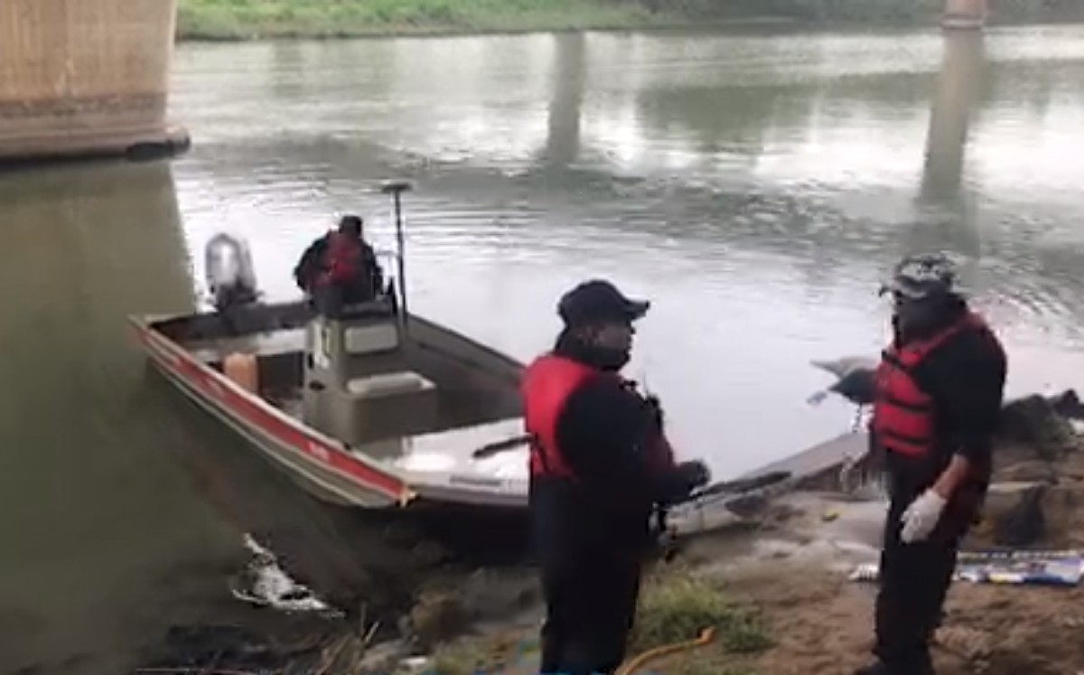 El cuerpo localizado en el río Bravo podría tratarse de un migrantes