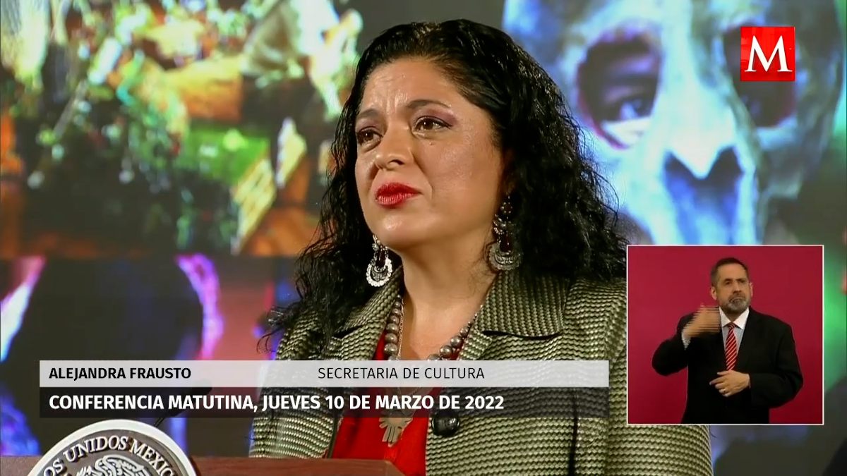 Gobierno previo nos dejó Los Pinos vacío: Alejandra Frausto