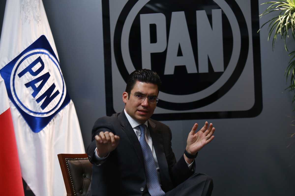 Jorge Romero, líder del Partido Acción Nacional en la Cámara de Diputados. (Juan Carlos Bautista)