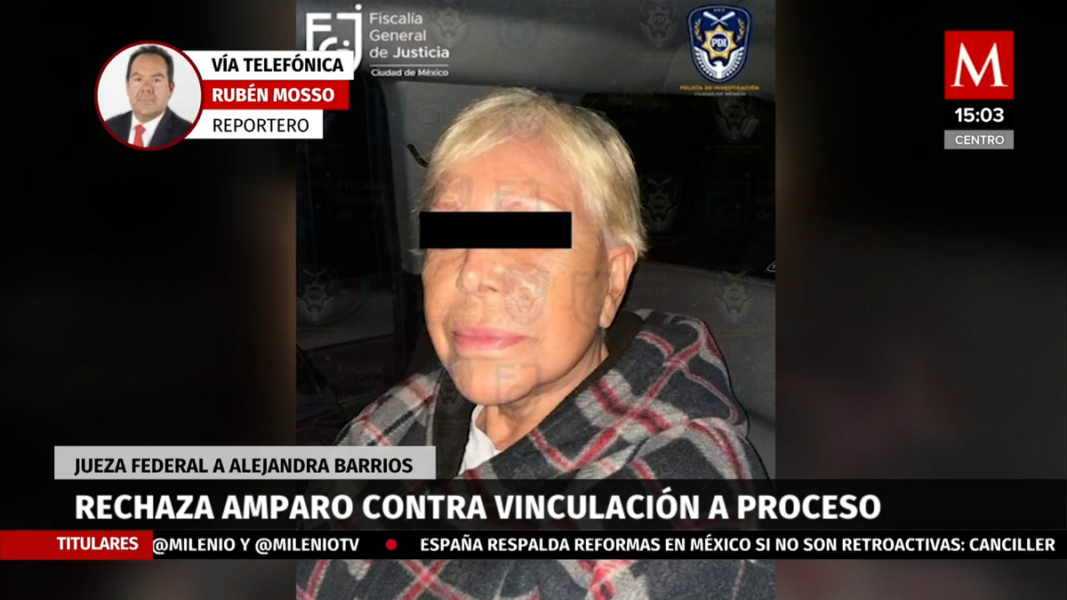 Jueza niega amparo a Alejandra Barrios, líder de comerciantes