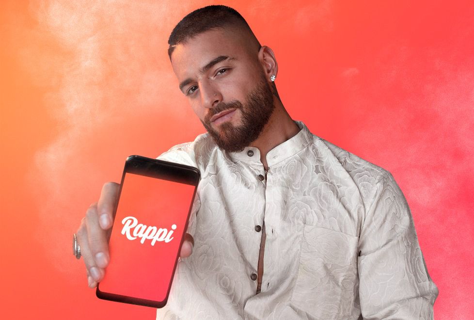 Maluma, nuevo socio de Rappi. /Cortesía