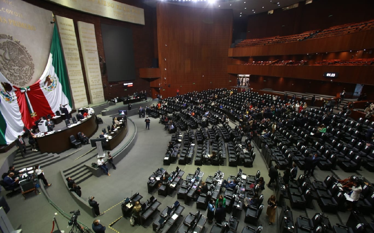 El salón de sesiones de la Cámara de Diputados la semana pasada. | Juan Carlos Bautista