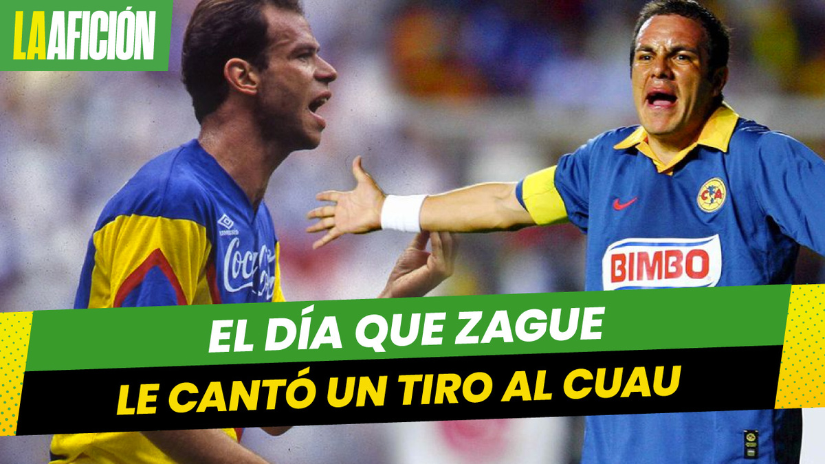 Zague le cantó un tiro a Cuauhtémoc Blanco por aventarle sus calzones