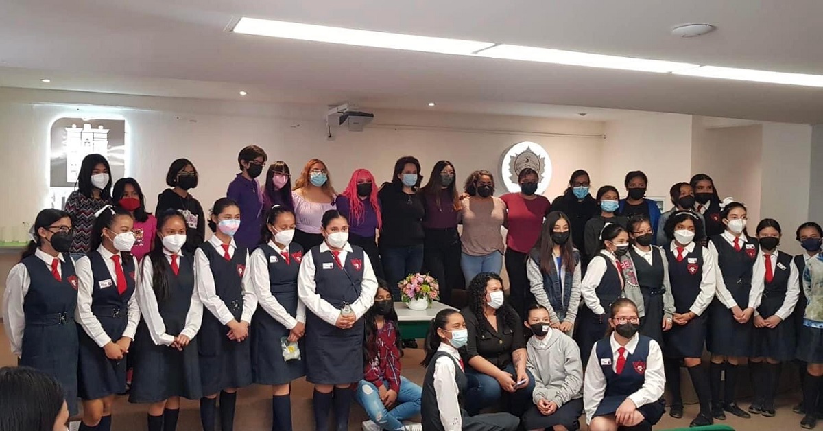 Alrededor de 30 niñas entre los 9 y 15 años asistieron al evento. (cortesía)