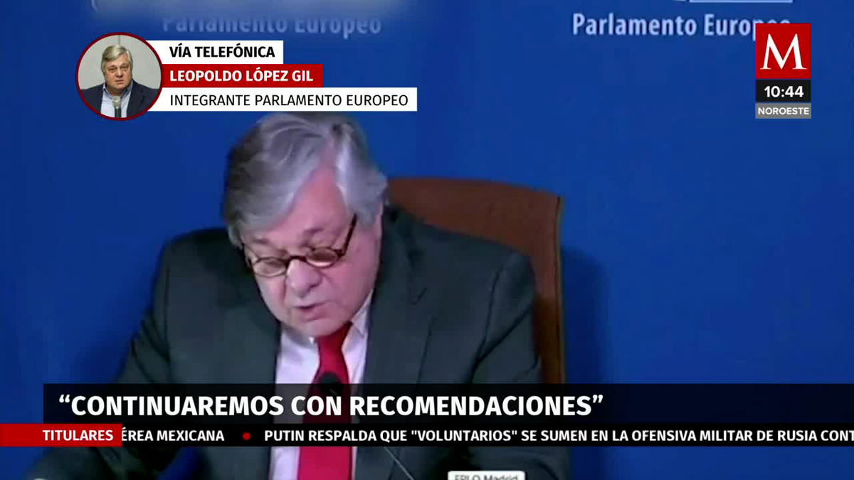 Parlamento europeo lamenta respuesta de gobierno mexicano