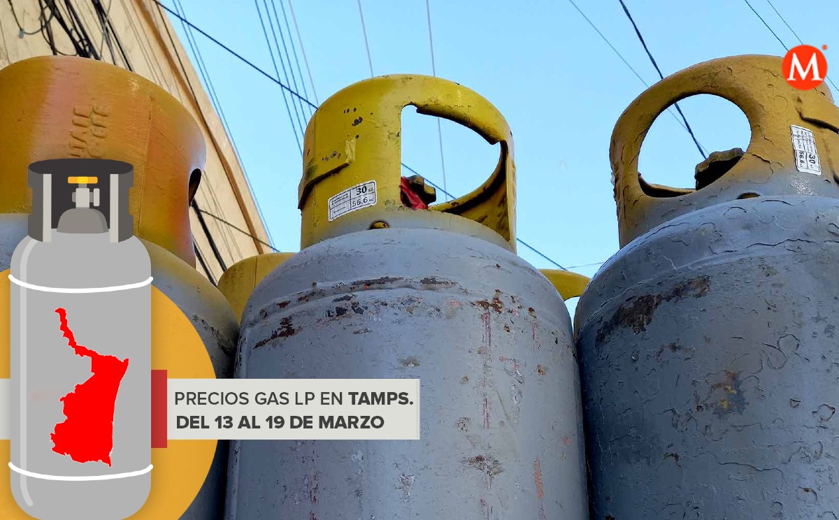 Precio del gas LP en Tamaulipas