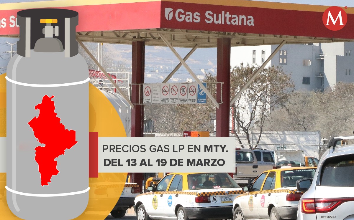 Precios del gas LP en Nuevo León del 13 al 19 de marzo 2022. Foto: Leonel Rocha.