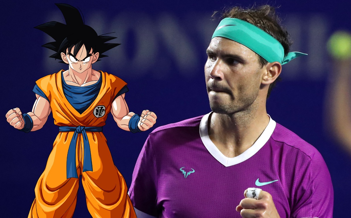 Rafael Nadal es comparado con Gokú por su atuendo en Indian Wells (Reuters)