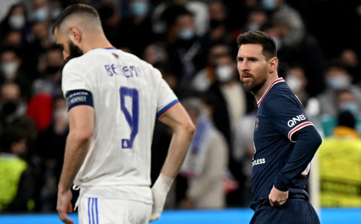 Xavi habló con Messi tras la eliminación del PSG en Champions League (AFP)