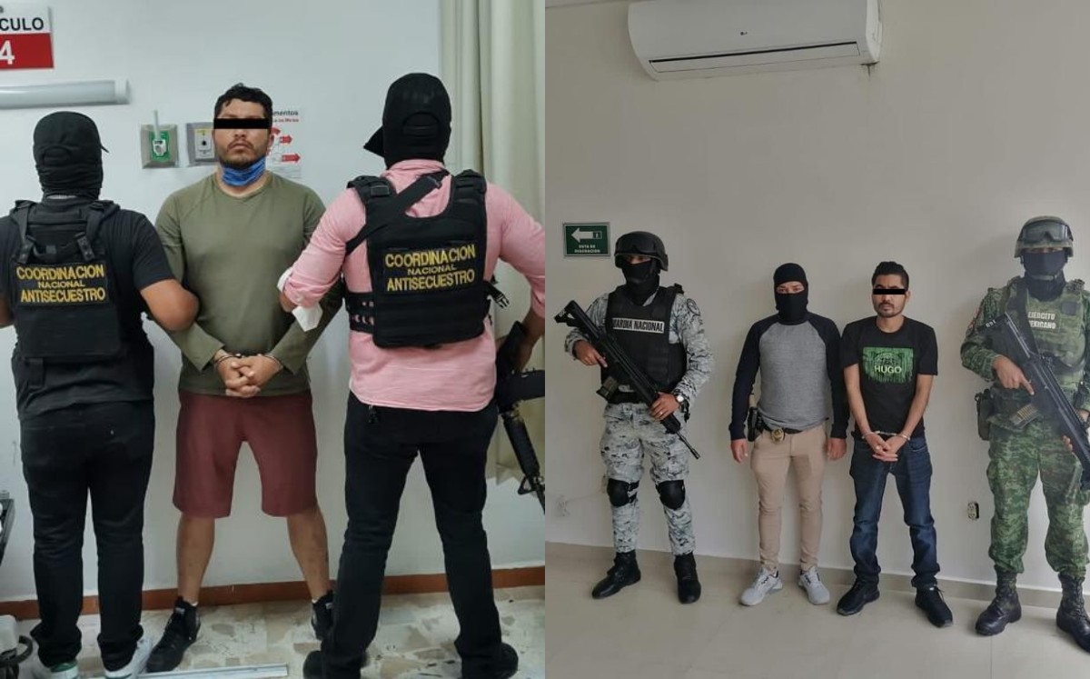 En ambas detenciones participaron autoridades federales y estatales. | Especiales
