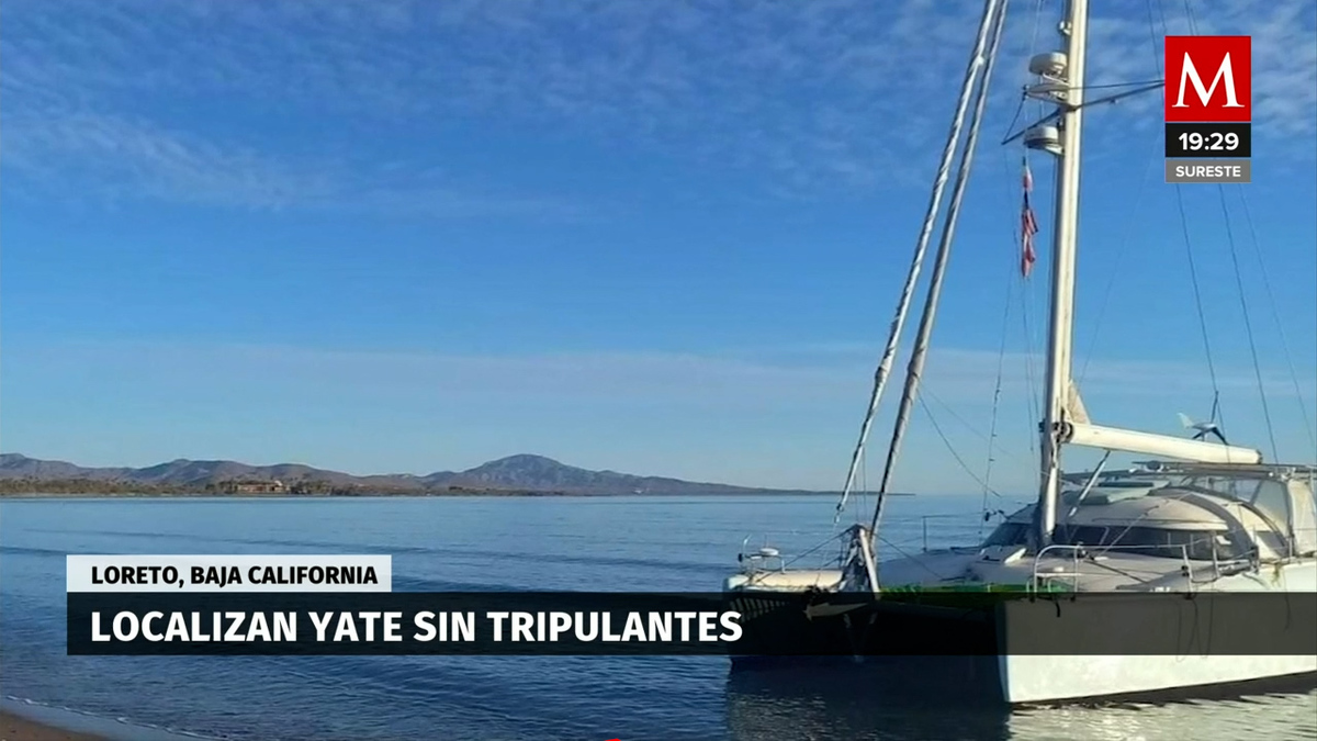 En BCS, hallan embarcación abandonada en playas de Loreto