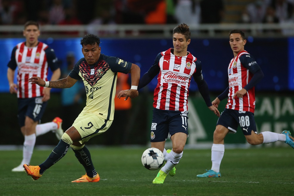 Chivas y América empatan en la jornada 10 del Clausura 2022 (Fernando Carranza)