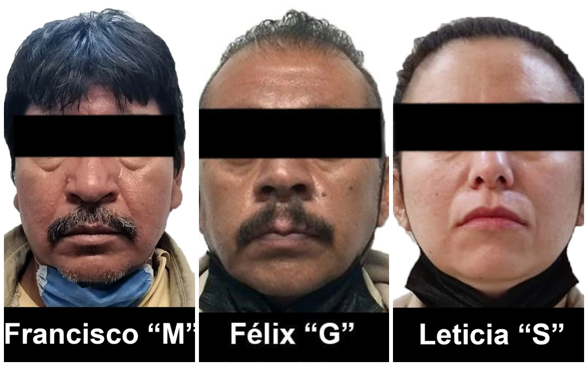 La entrega de los presuntos delincuentes se realizó en el AICM.