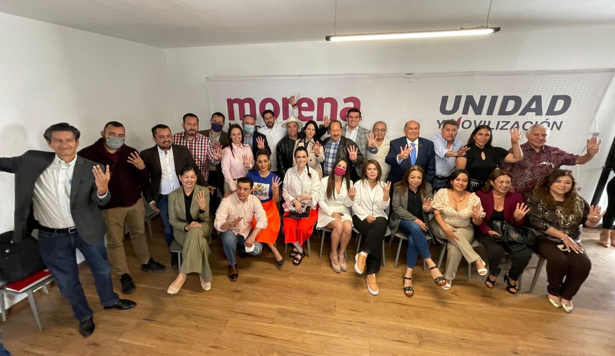 Morena Jalisco busca seguir con las jornadas de socialización de la reforma eléctrica (Pablo Nuñez)