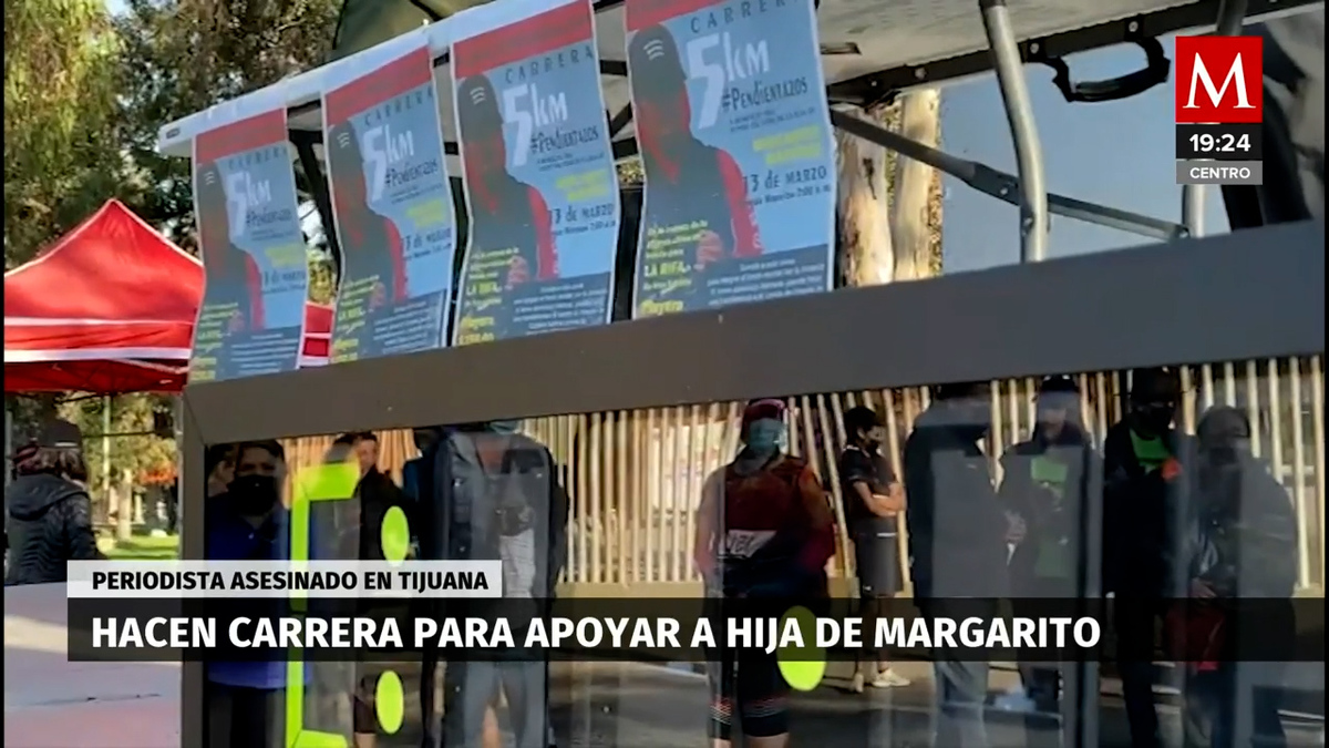 Realizan carrera a beneficio de hija del periodista Margarito
