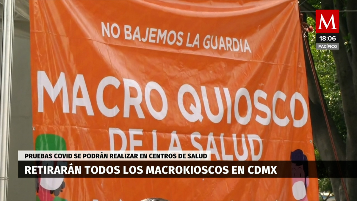 Últimos seis macrokioscos de pruebas covid cerrarán en marzo