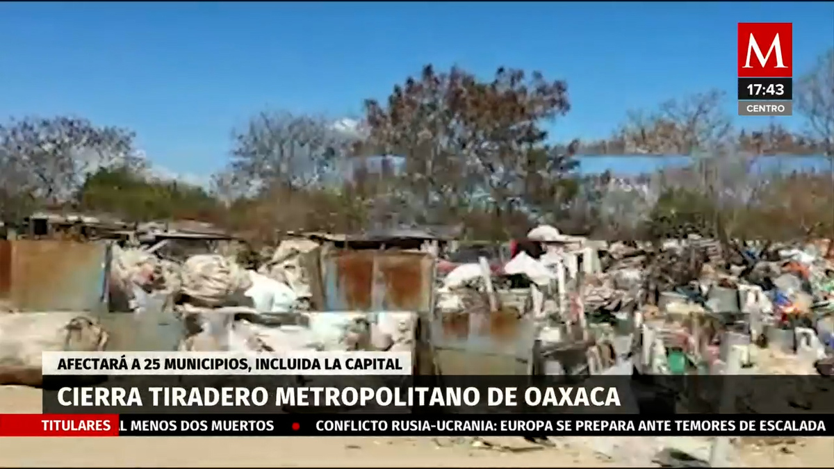 Tras 40 años en función, cierran tiradero metropolitano en Oaxaca