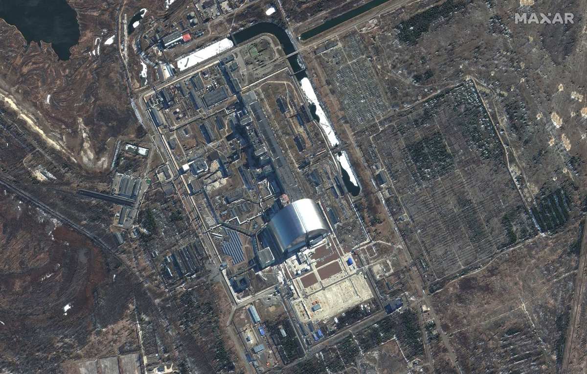 Chernóbil es una de las ciudades más dañadas de Ucrania por su conflicto con Rusia (AFP)