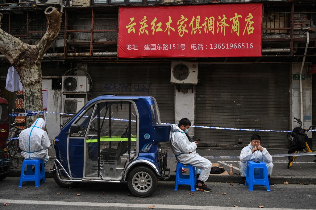 El coronavirus en China ha tenido un rebrote drástico desde hace algunas semanas. (AFP)